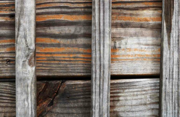Distressed Pressure Treated Wood Railing