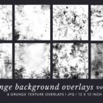 Grunge Texture Background Overlays
