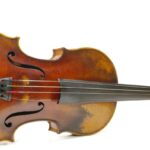 Isolated Antique Violin Web