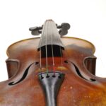Isolated Violin Perspective Web