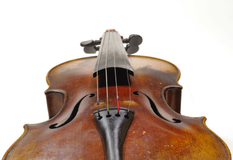 Antique Violin Perspective Photo