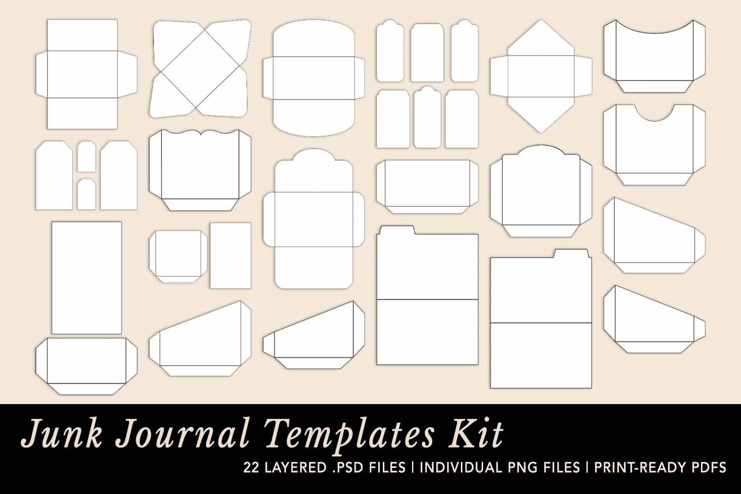 junk-journal-pocket-templates