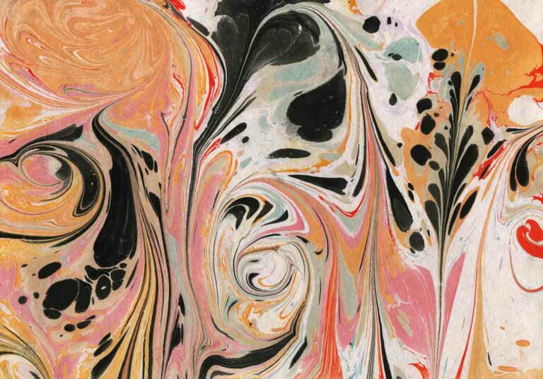 Abstract Marbled Paper Background #16