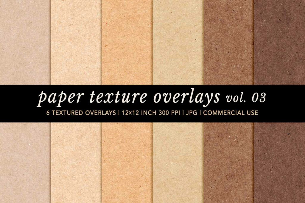 Textured Paper Overlays Vol 3