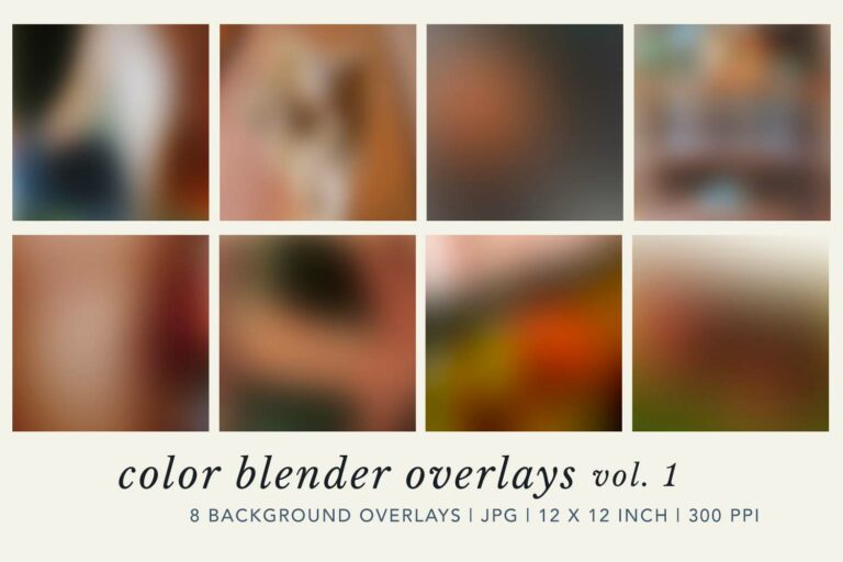 Color Blender Overlays Volume 01