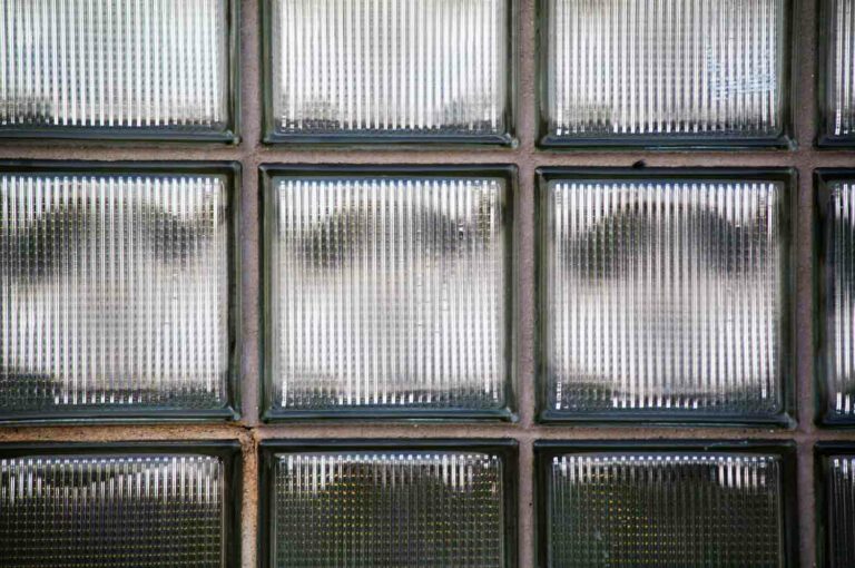 Glass Block Windows Stock Photo 02