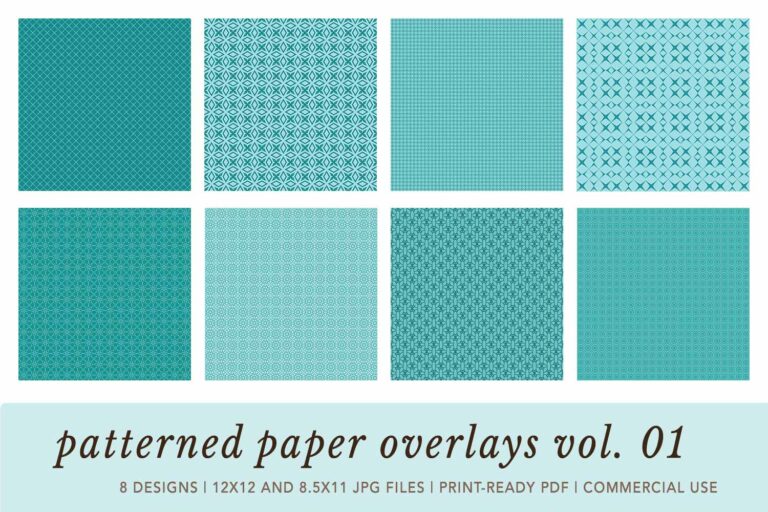 Patterned Overlays Volume 01