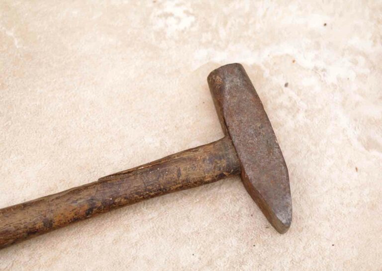 Rusty Hammer Stock Photo