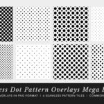 Seamless Dot Patterns Mega Bundle