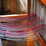 Weaving Loom Red Blue Yarn 1.jpg