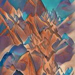 Clover Mountain Abstract Art Web Preview
