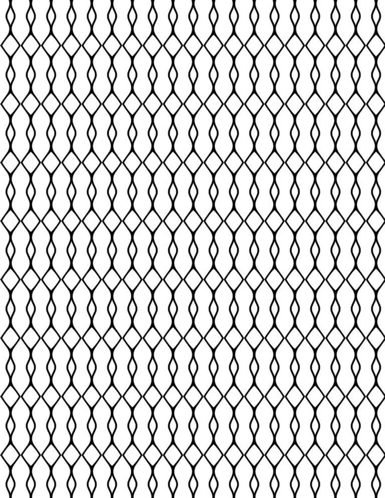 Geometric Black & White Patterned Paper 14