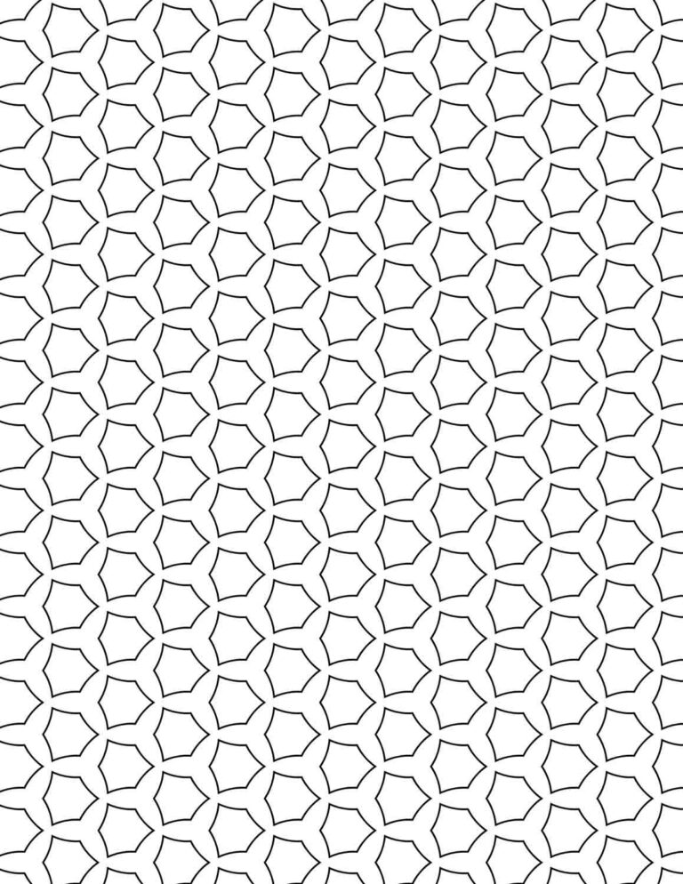 Geometric Black & White Patterned Paper 16