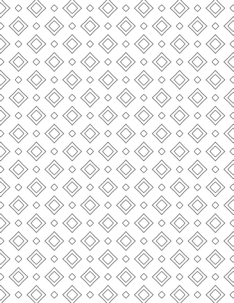 Geometric Black & White Patterned Paper 20