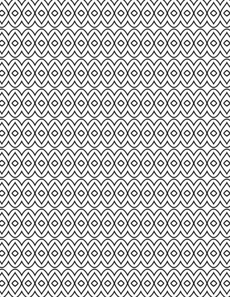 Geometric Black & White Patterned Paper 26