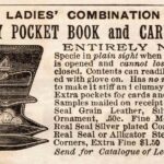 Ladies Pocket Book Ephemera
