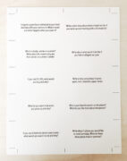 Printed Prompt Cards