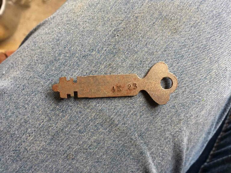 Old Rusty Padlock Key Photo