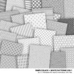 Simple Bw Patterned Papers