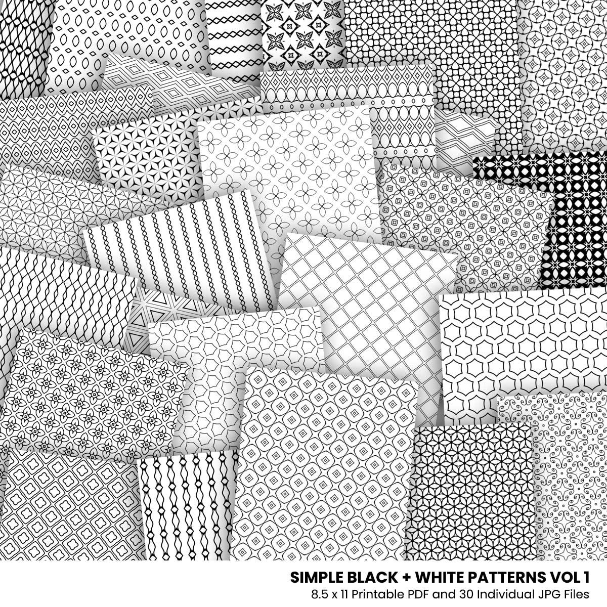 30-black-and-white-printable-patterned-paper-pages-steinmixedmedia