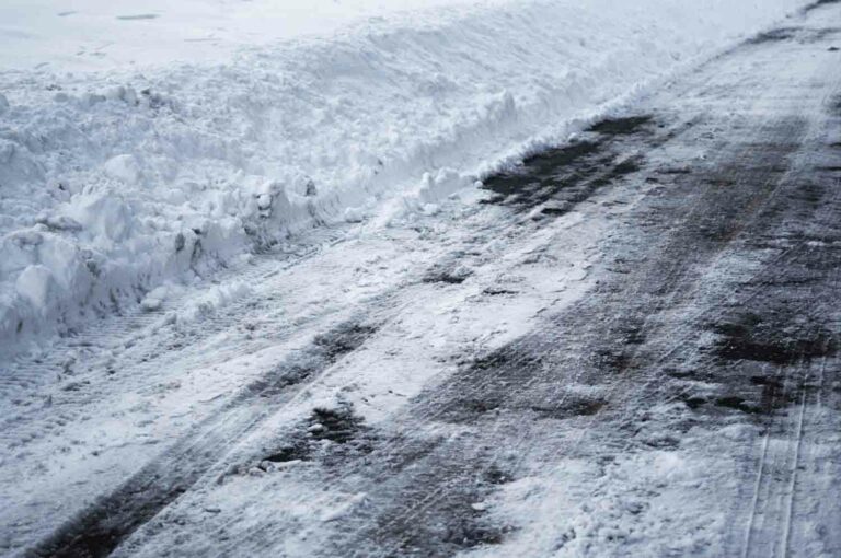 Snow Covered Road