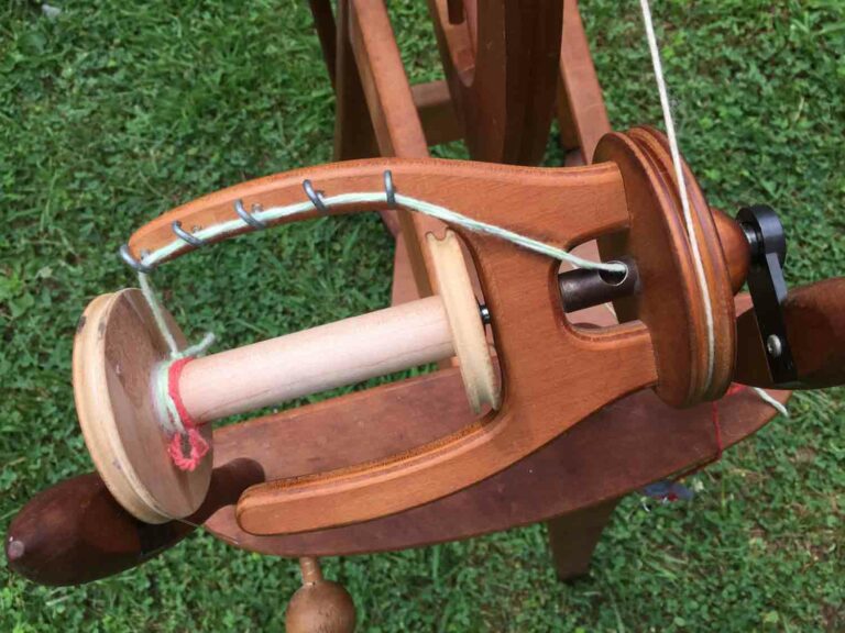 Spinning Wheel Flyer Close Up Photo
