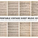 Vintage Sheet Music Vol02