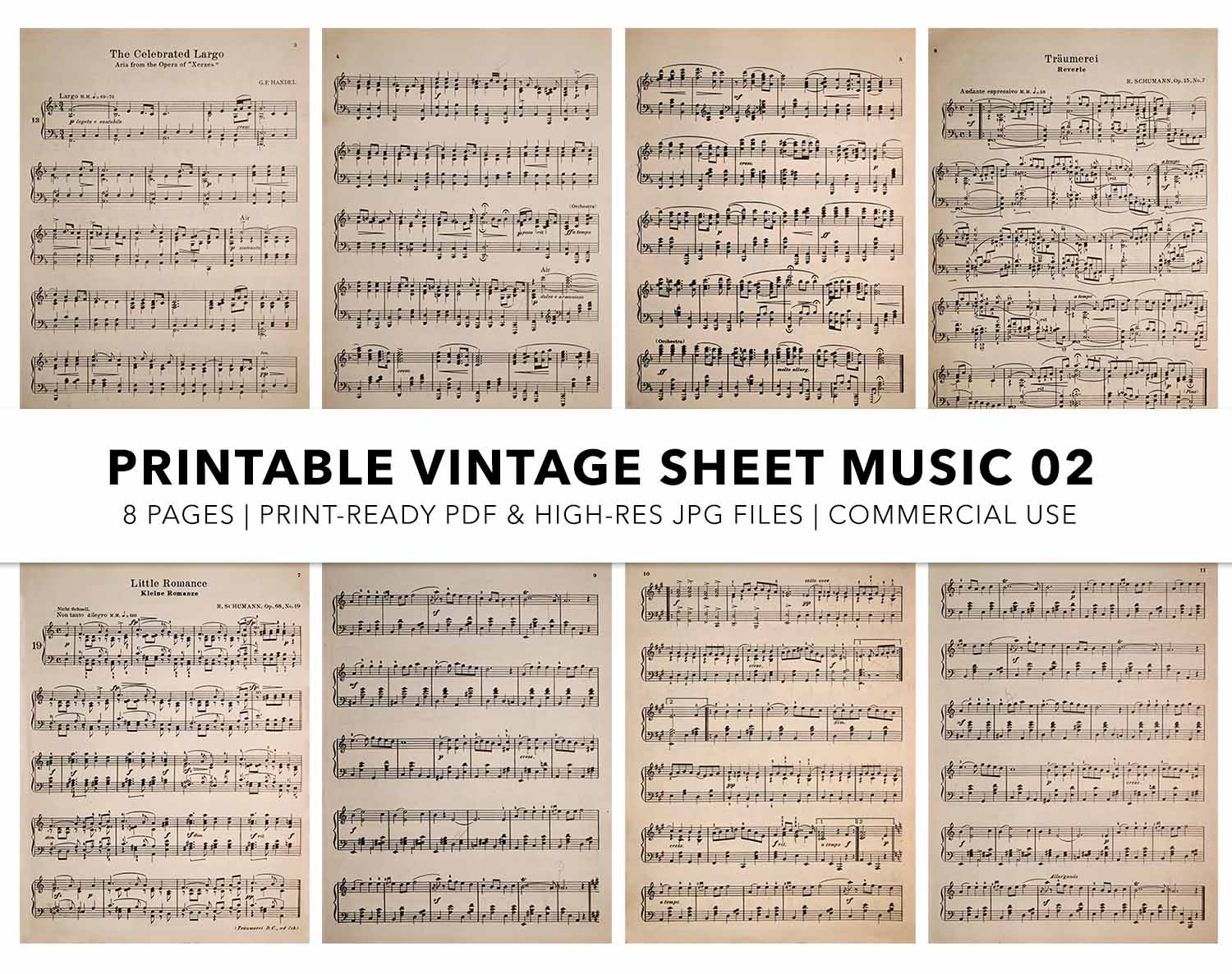 Vintage Sheet Music Vol02