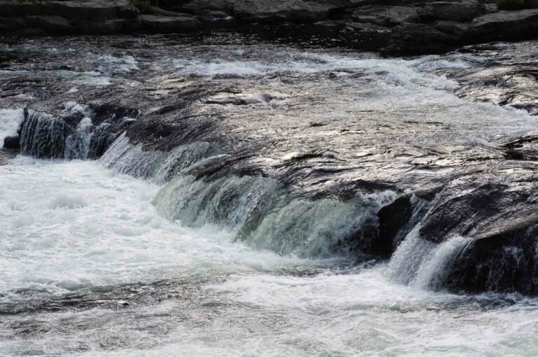 Waterfall of Rocky Rapids