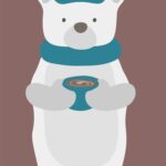 Polar Bear Drinking Hot Cocoa Web Preview