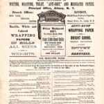 Vintage Tp Wrapping Paper Advertisement Ephemera W9