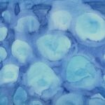 Watercolor Bubble Blobs Paper Texture Web