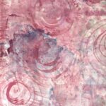 Watercolor Spirals Mixed Media Paper Background Web