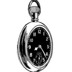 Antique Radiolite Pocket Watch Graphic Preview