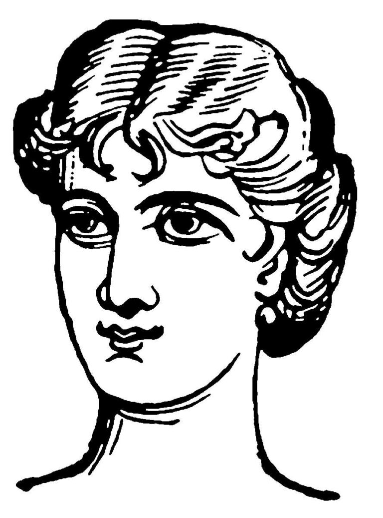 Vintage Woman’s Head