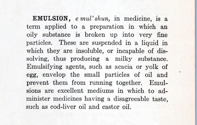 Emulsion Definition Vintage Ephemera
