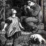 Victorian Children Blowing Bubbles Websize