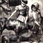 Victorian Girls Cow Web
