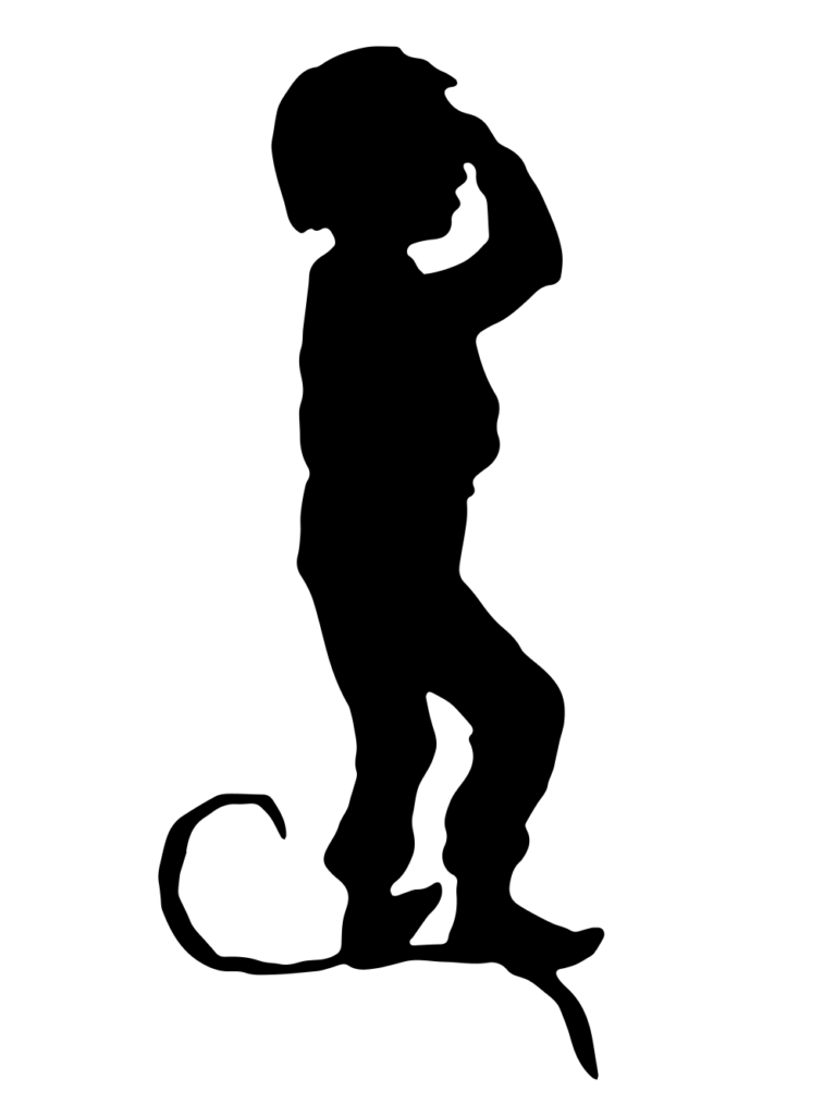 Boy Lookout Silhouette