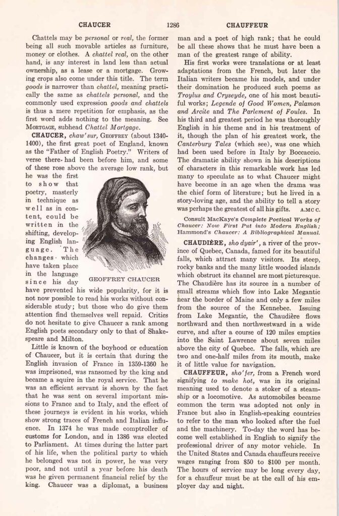 Chaucer Chauffeur Wb1286 Web