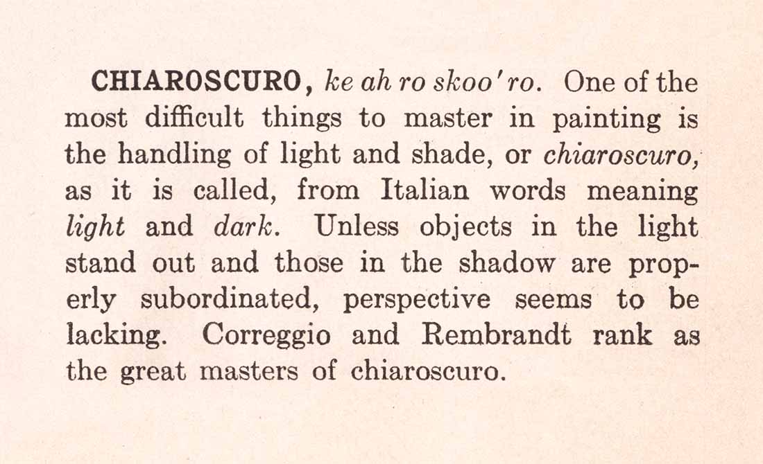 Chiaroscuro Web