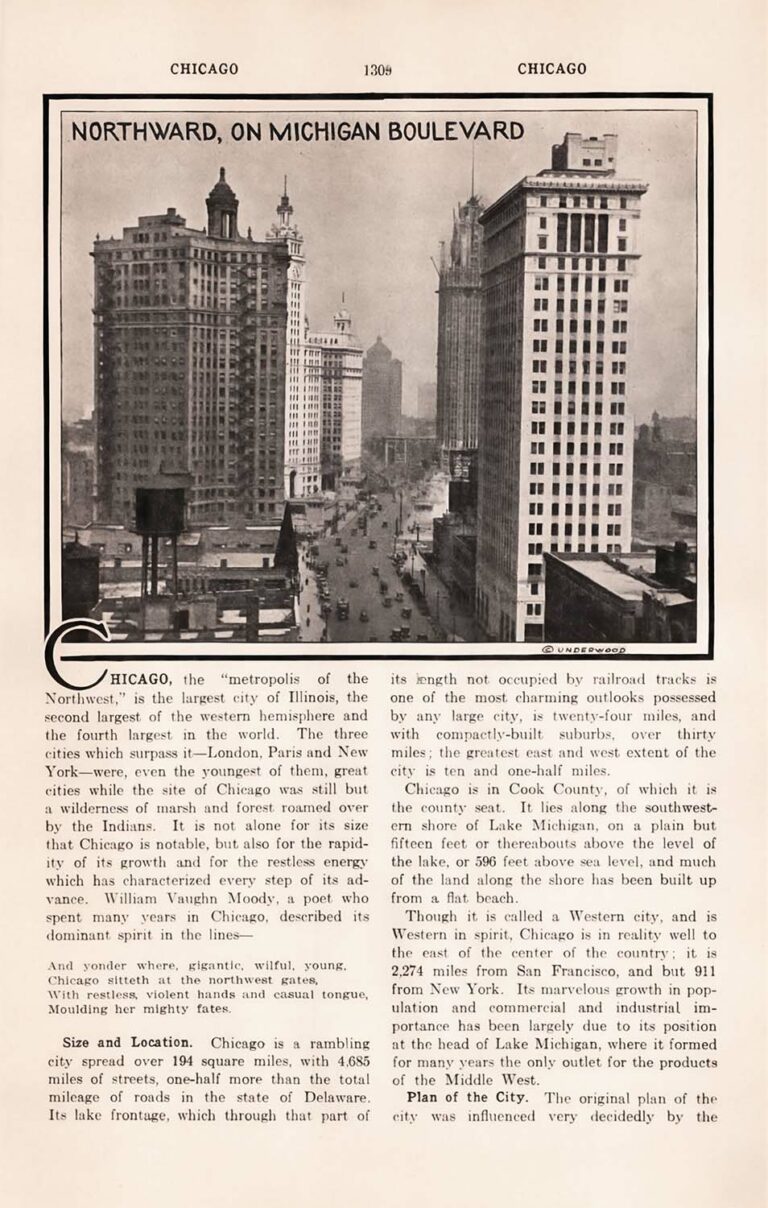 Chicago Vintage Encyclopedia Page 1309