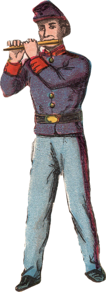 Civil War Fife Player