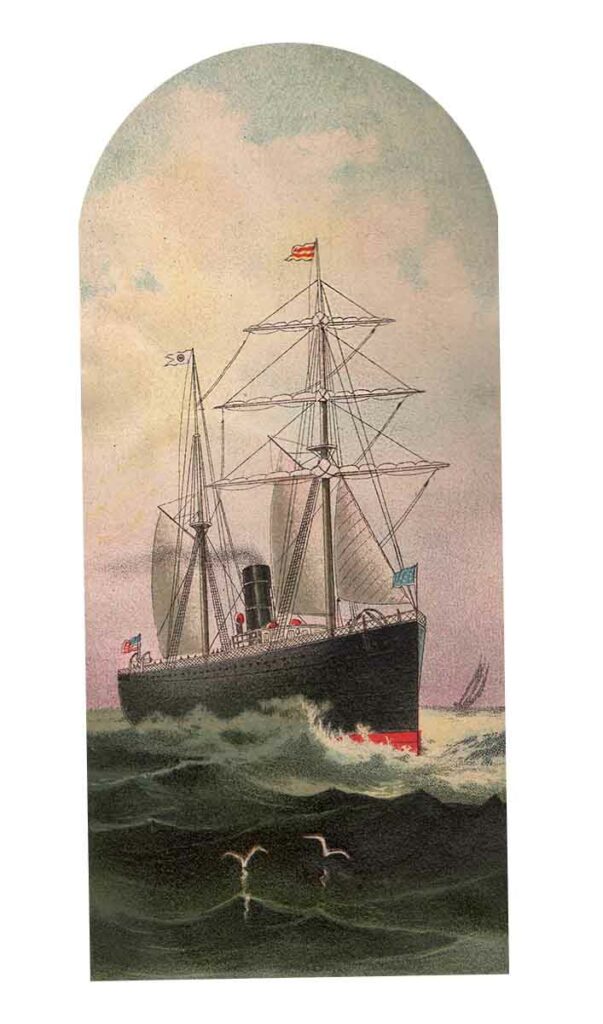 Ship Sailing Vbirds Wave Web