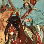 Sir Lancelot Horse Hp Illustration Web