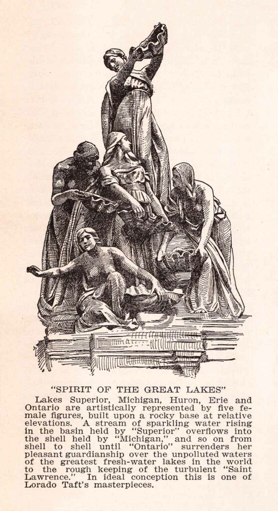 Spirit Of Great Lakes Scuplture Web