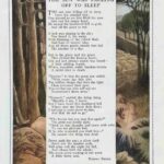 The Sun Was Falling Off To Sleep Poem Web