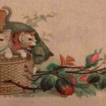 Victorian Cat Postcard Web