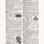 Vintage Dictionary Page Websize Fw107