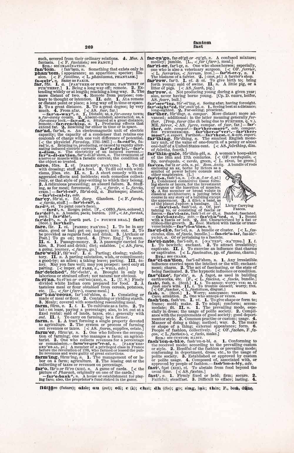 Vintage Dictionary Web 269